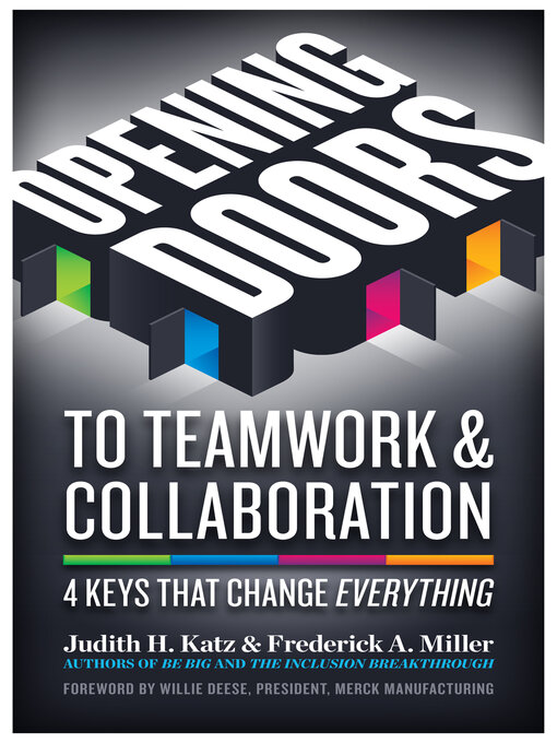 Title details for Opening Doors to Teamwork & Collaboration by Judith H. Katz - Available